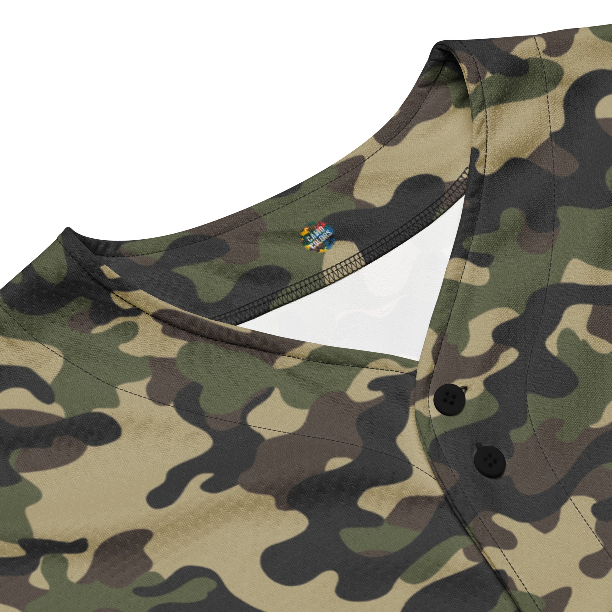 Camo Baseball Jersey | Classic MIlitary Brown