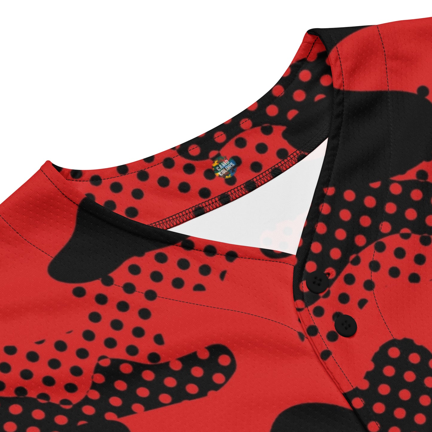 Red Camo Jersey | Pixel Camouflage