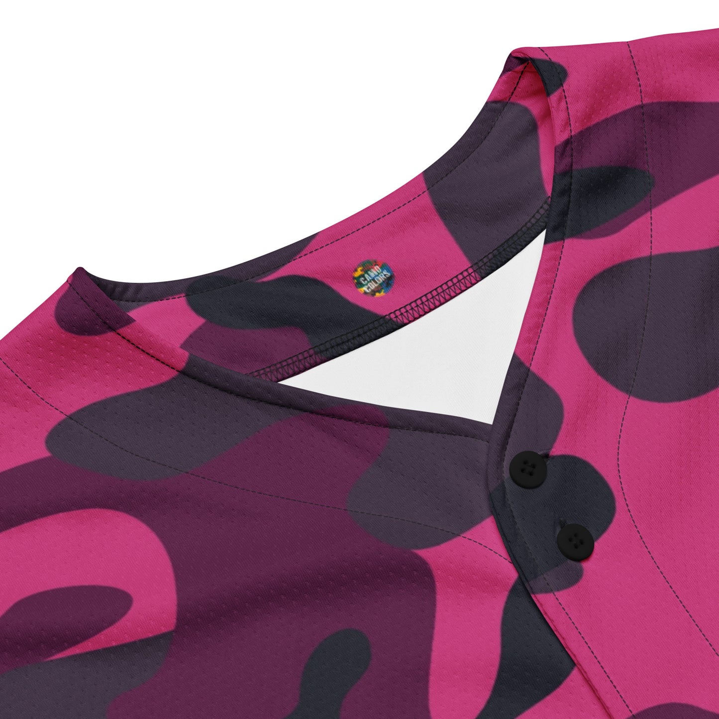 Pink Camo Jersey | Mixed Onyx and Blue Camouflage