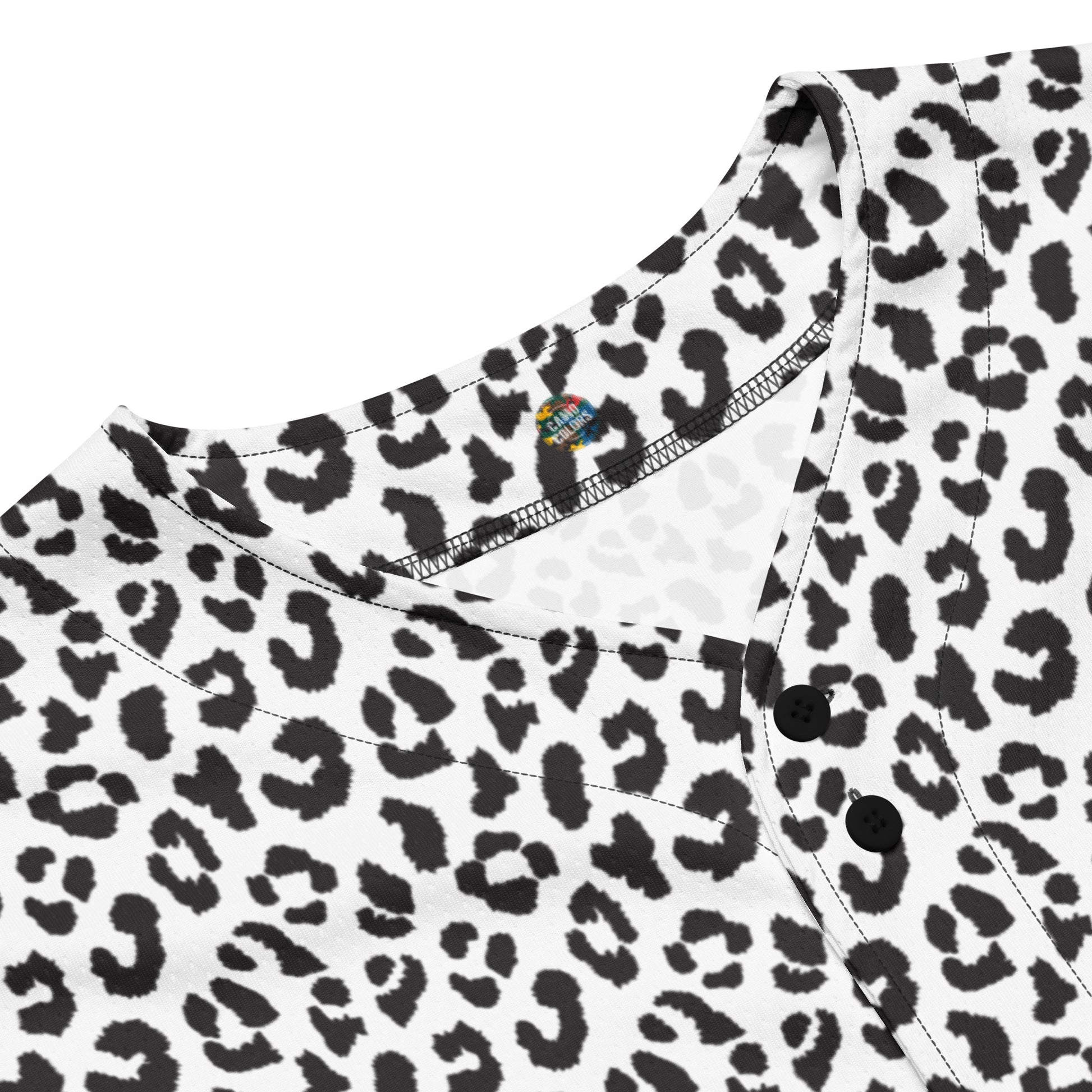 Leopard Jersey | Black and White Pattern