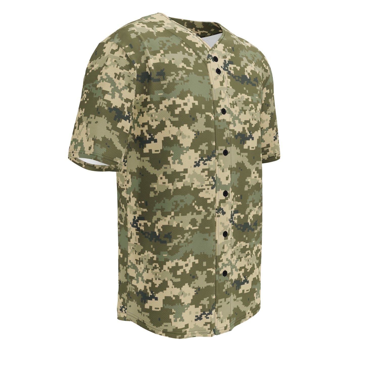 Green Camo Baseball Jersey | Ukraine Green Camouflage