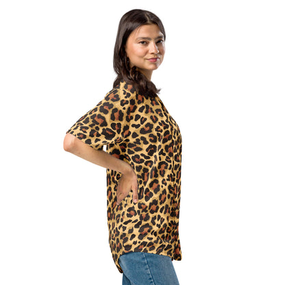 Leopard Jersey | Classic Brown and Black Pattern