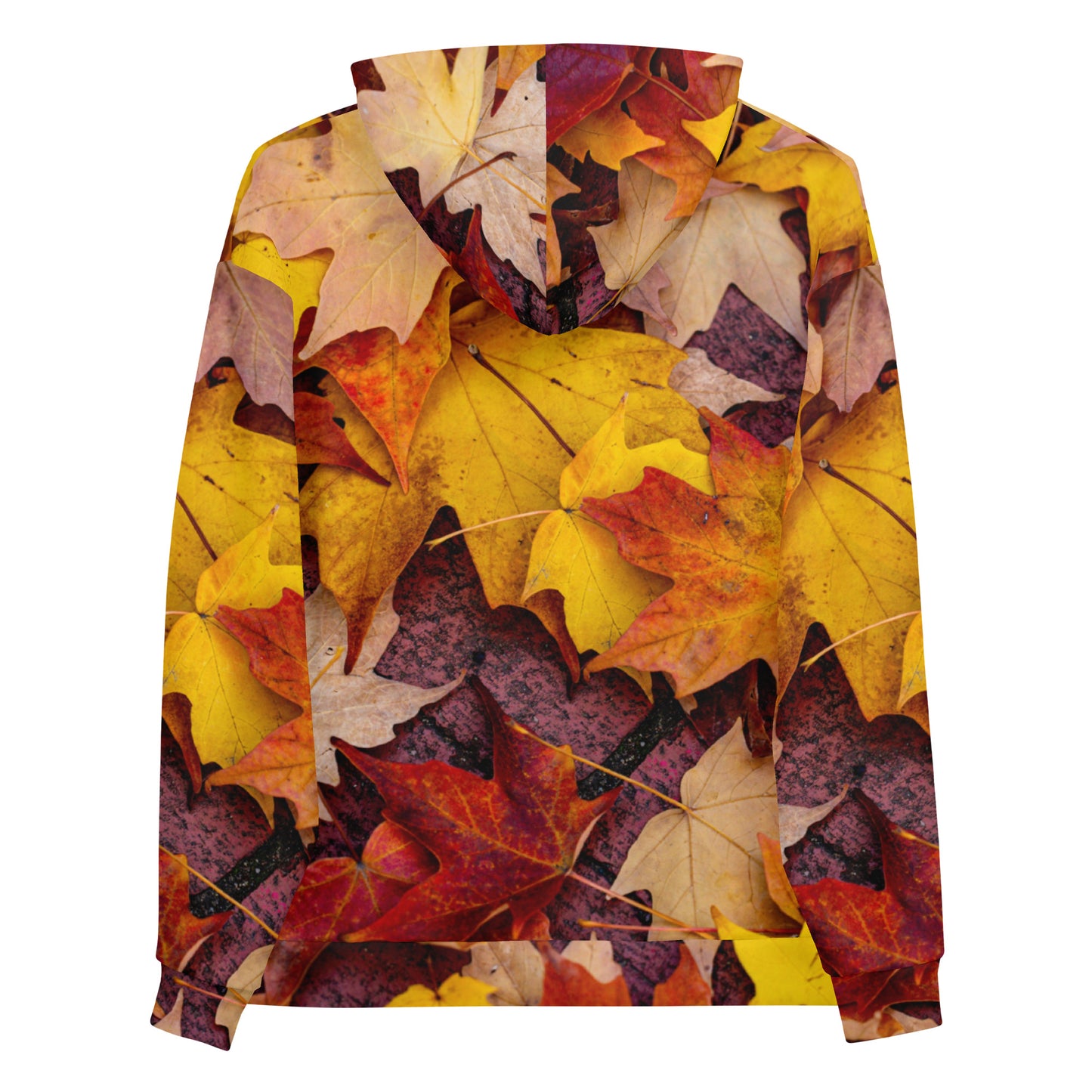 Autumn Leaves Hoodie | Maple Tree Leaves Print | Unisex