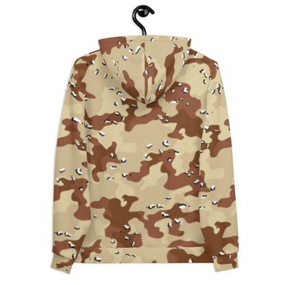 Desert Storm Camouflage Hoodie | Sand Brown Army Style