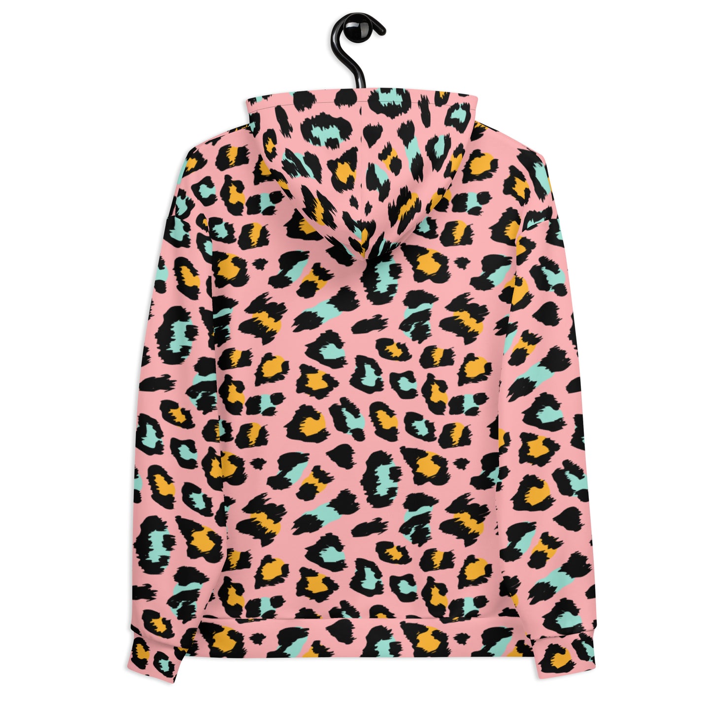 Pink Panther Hoodie | Leopard Pattern in Black and Yellow