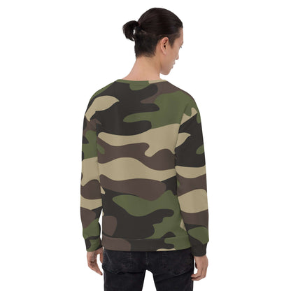 Camo Sweatshirt | Unisex | Classic Green