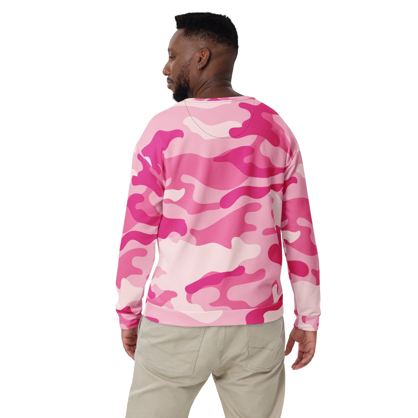 Camo Sweatshirt | Unisex | Lavender Pink