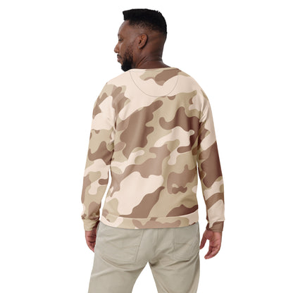 Camo Sweatshirt | Unisex | Brown Desert