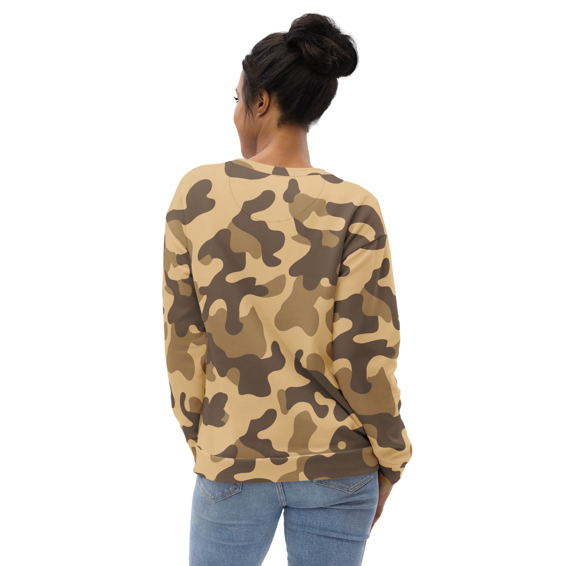 Camo Sweatshirt | Unisex | Khaki