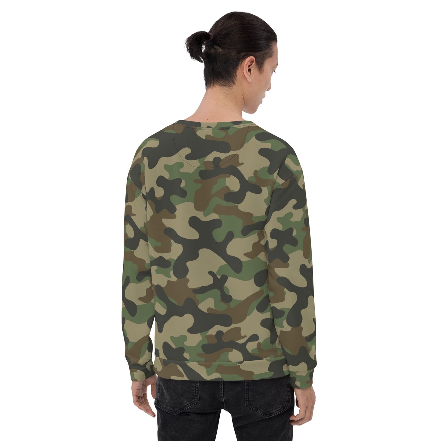 Camo Sweatshirt | Unisex | Military Brown Camouflage