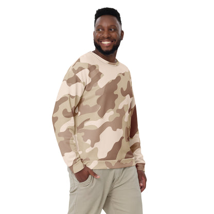 Camo Sweatshirt | Unisex | Brown Desert