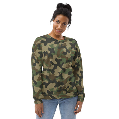 Camo Sweatshirt | Unisex | Military Brown Camouflage