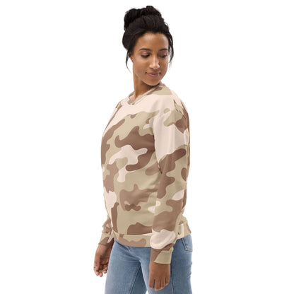 Camo Sweatshirt | Unisex | Brown Desert