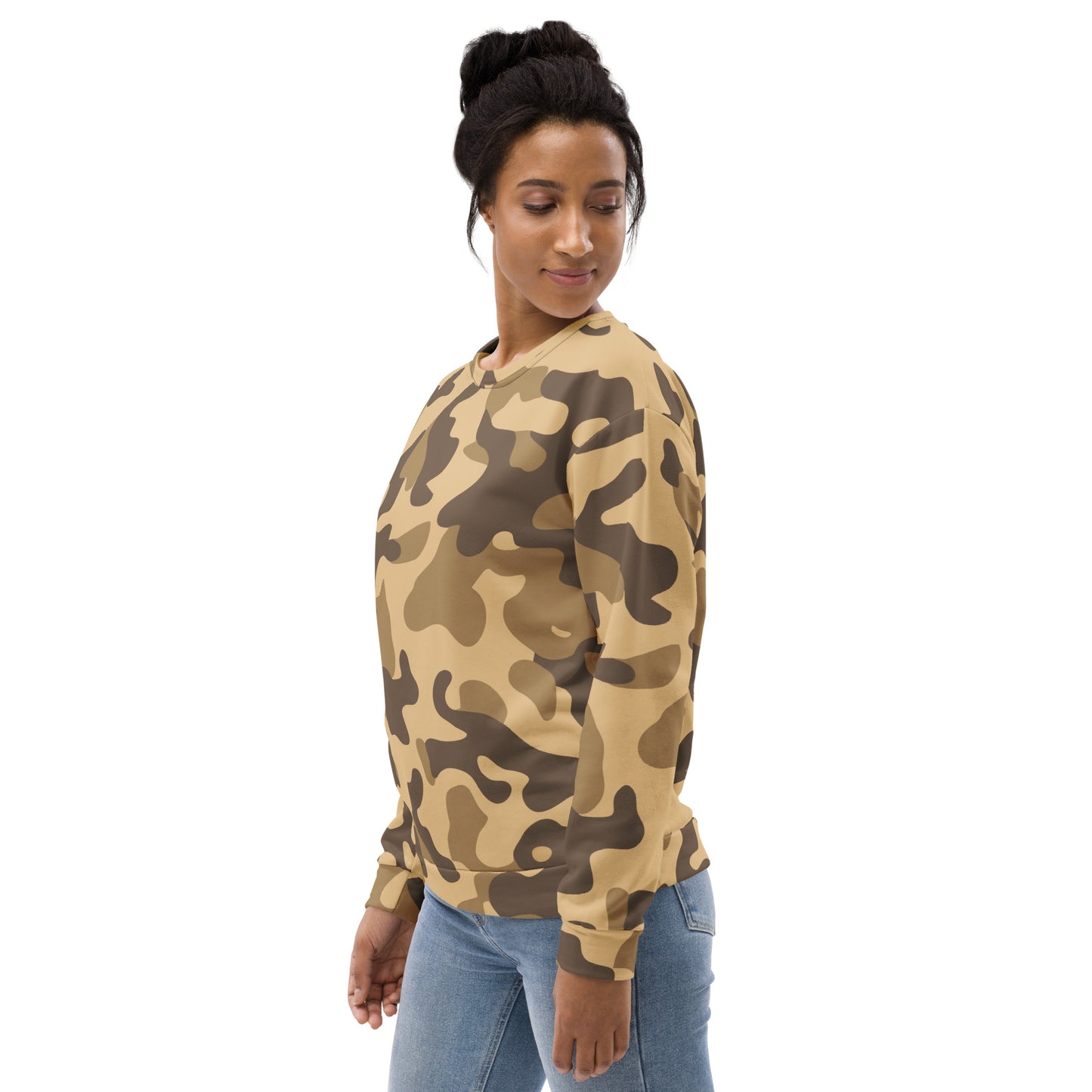 Camo Sweatshirt | Unisex | Khaki