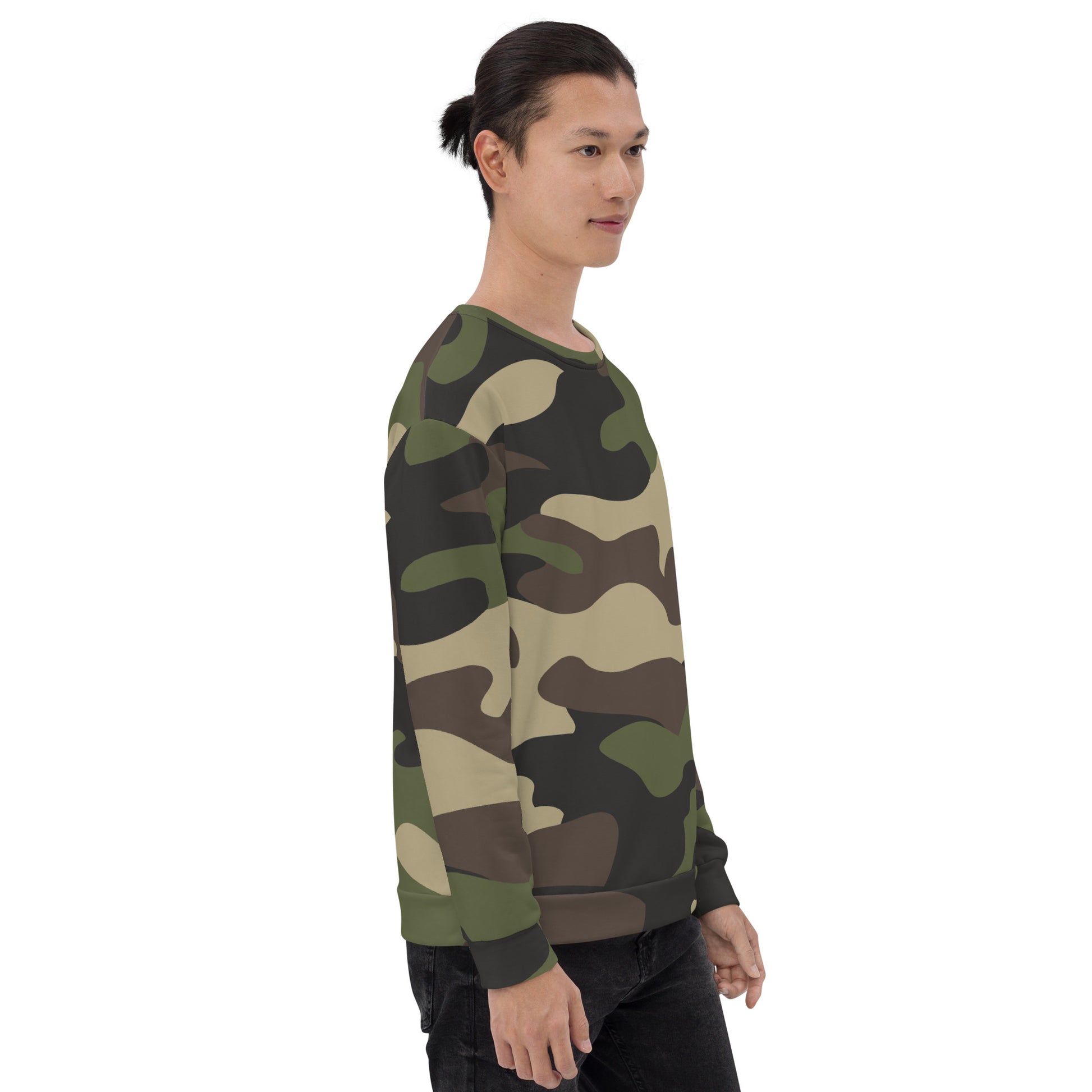 Camo Sweatshirt | Unisex | Classic Green