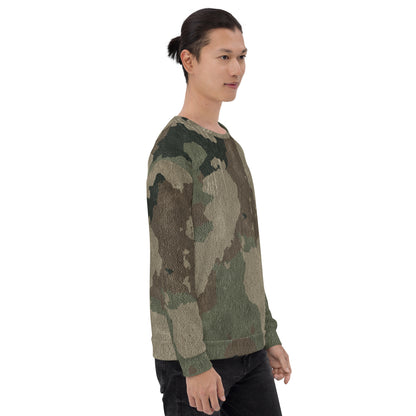 Camo Sweatshirt | Unisex | Dirty Old Brown