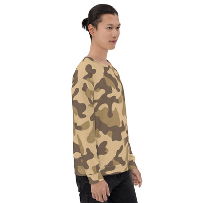 Camo Sweatshirt | Unisex | Khaki