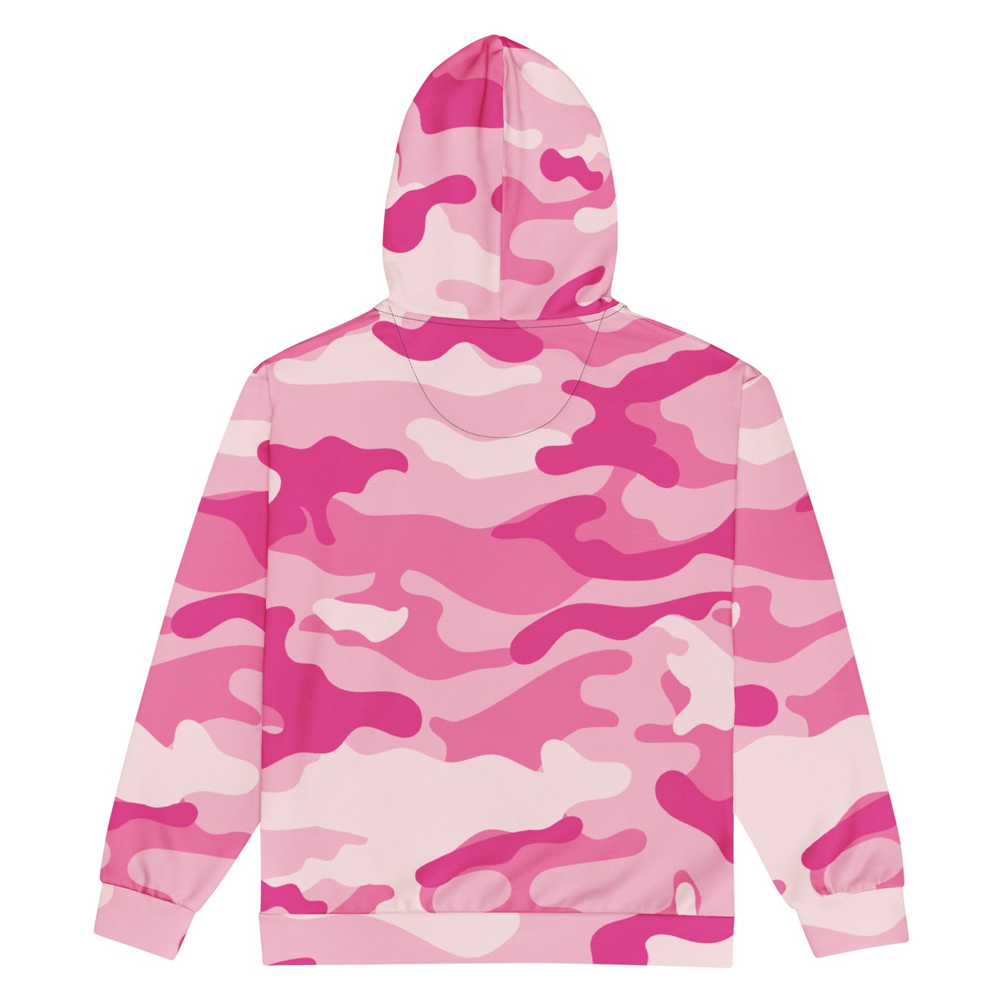 Zip Up Camo Hoodie | Unisex | Lavender Pink Camouflage