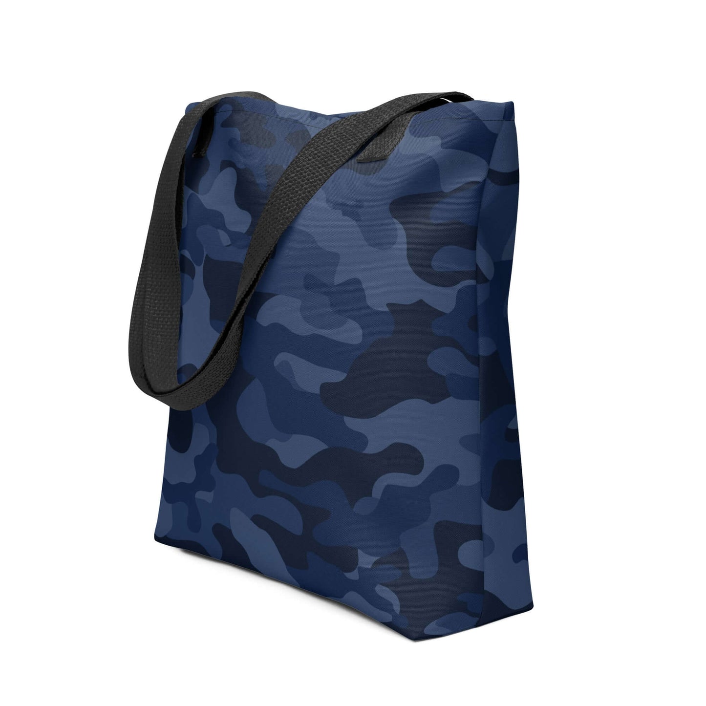 Camo Tote Bag | Deep Blue Camouflage