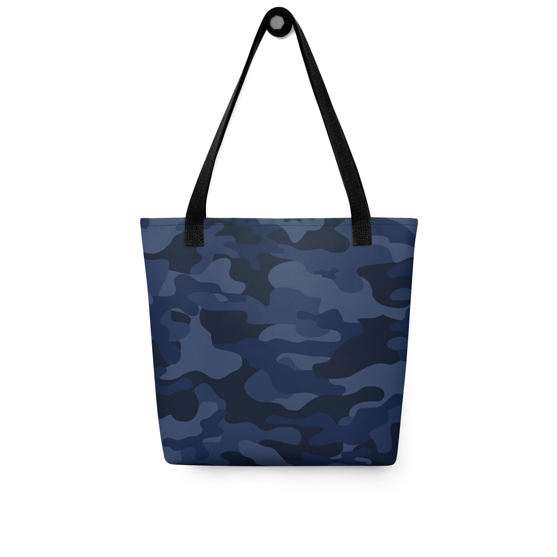 Camo Tote Bag | Deep Blue Camouflage