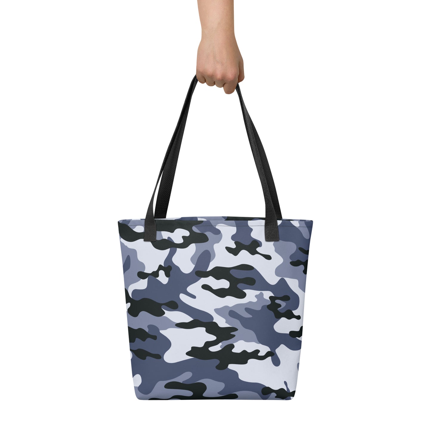 Camo Tote Bag | Light Blue Camouflage