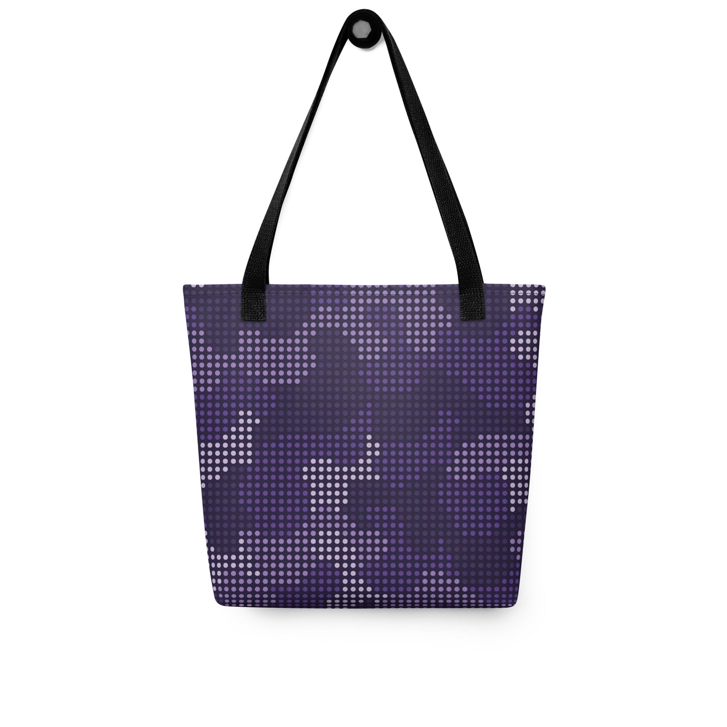 Camo Tote Bag | Blue Led Screen Camouflage