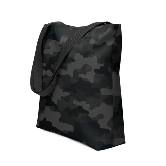 Camo Tote Bag | Black Camouflage