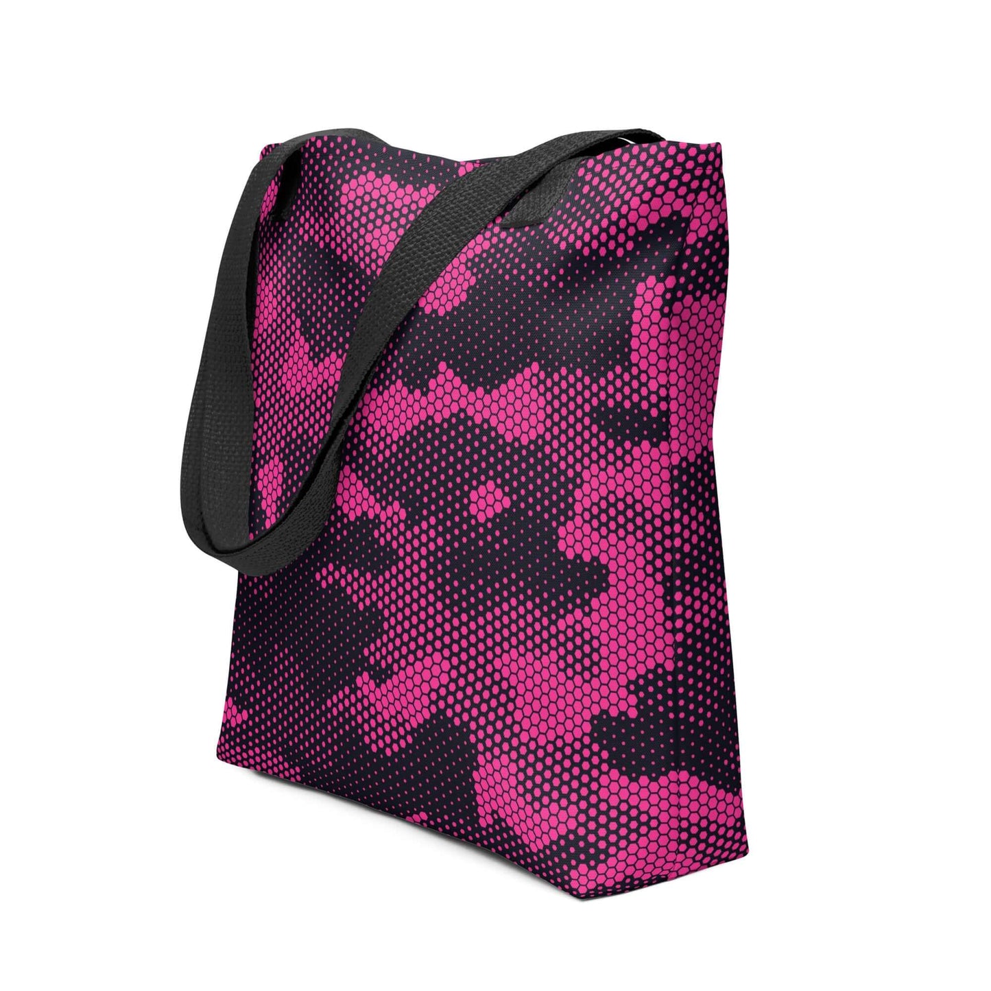 Camo Tote Bag | Pink Digital Camouflage