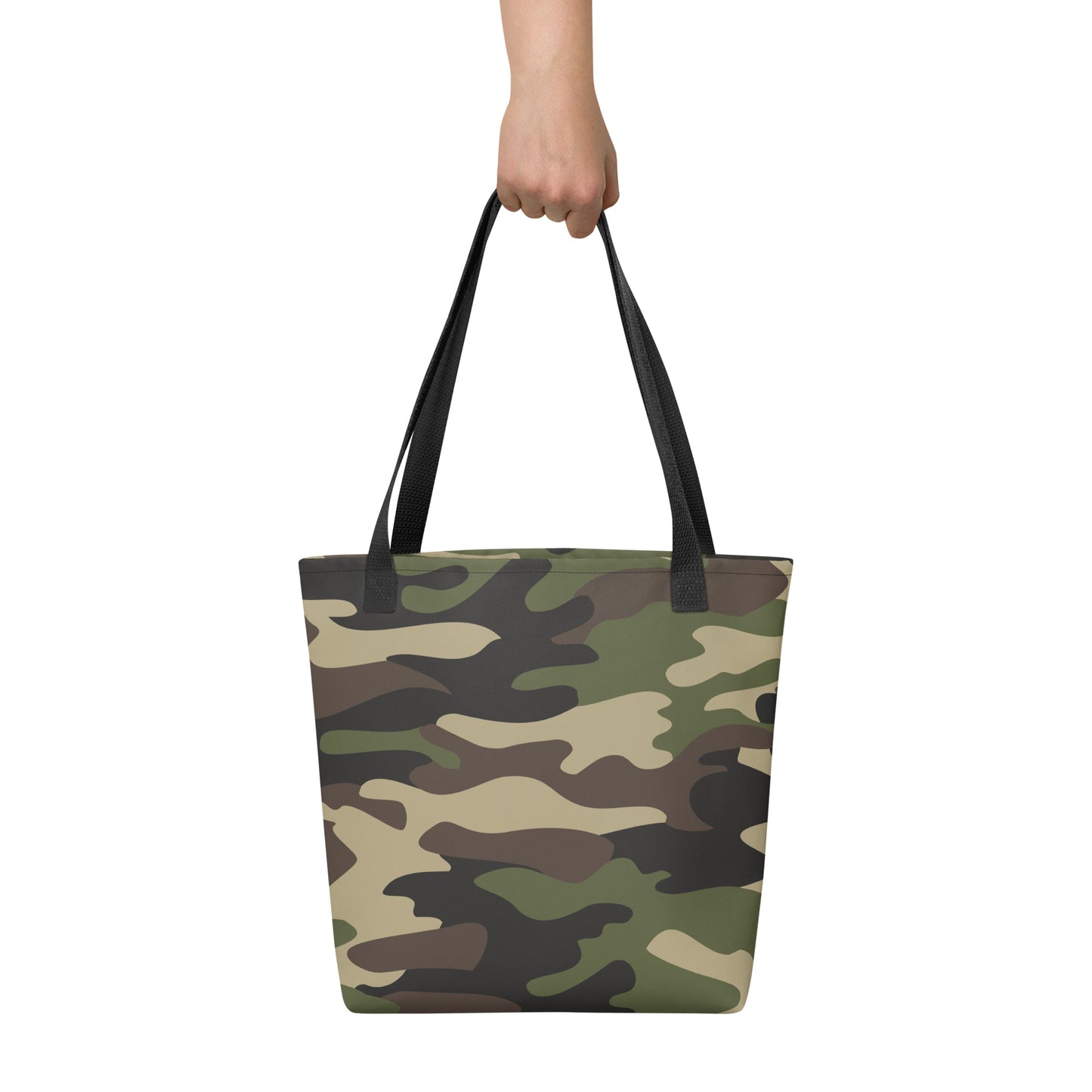 Camo Tote Bag | Classic Green Camouflage