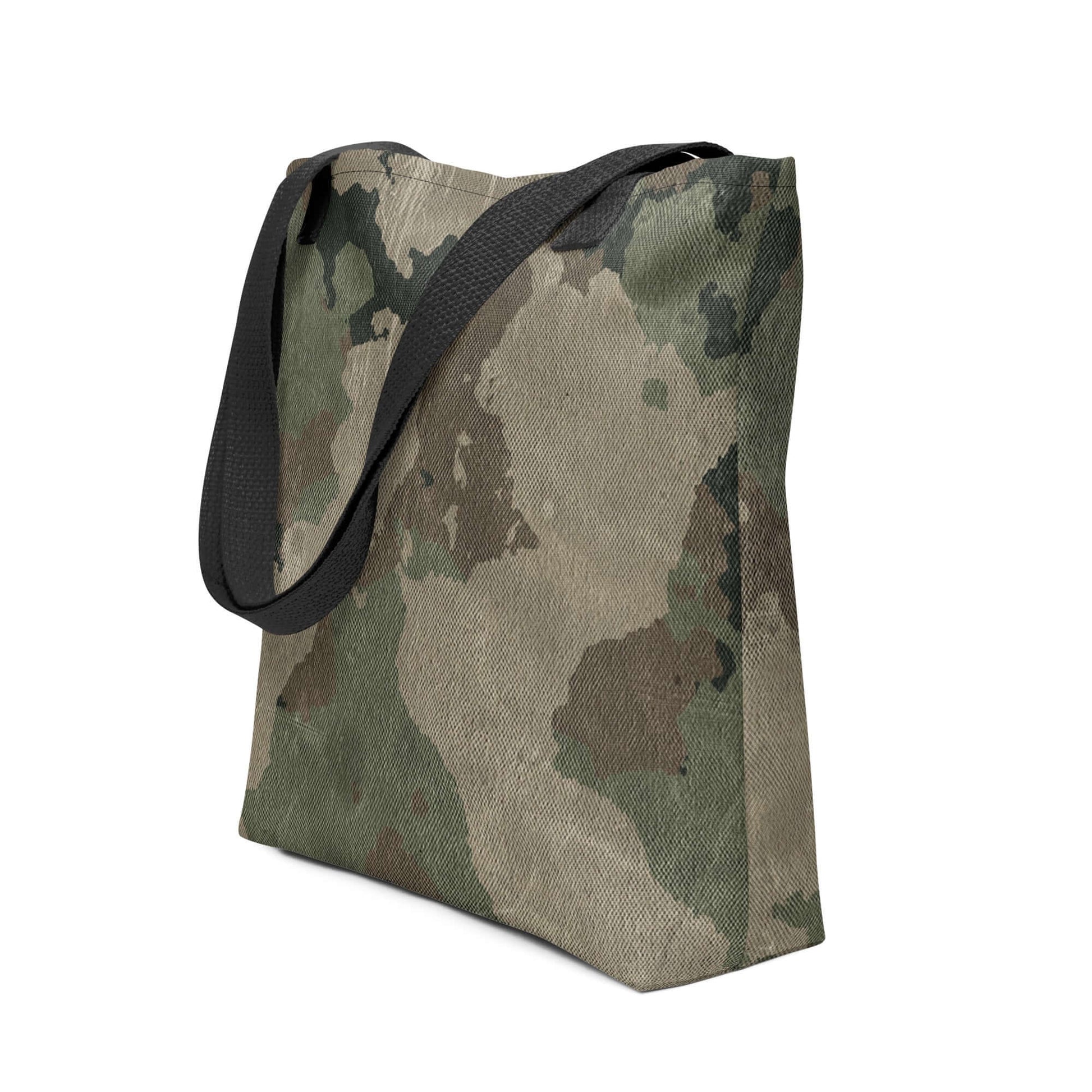 Camo Tote Bag | Dirty Old Brown Camouflage