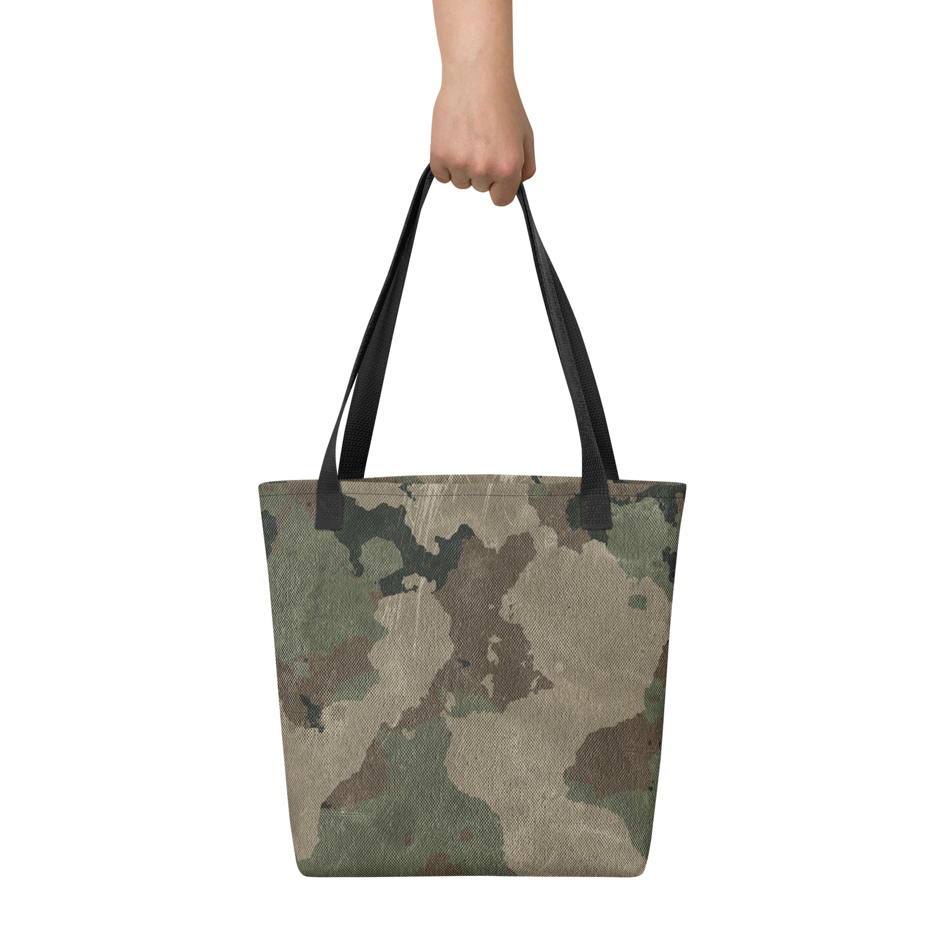 Camo Tote Bag | Dirty Old Brown Camouflage