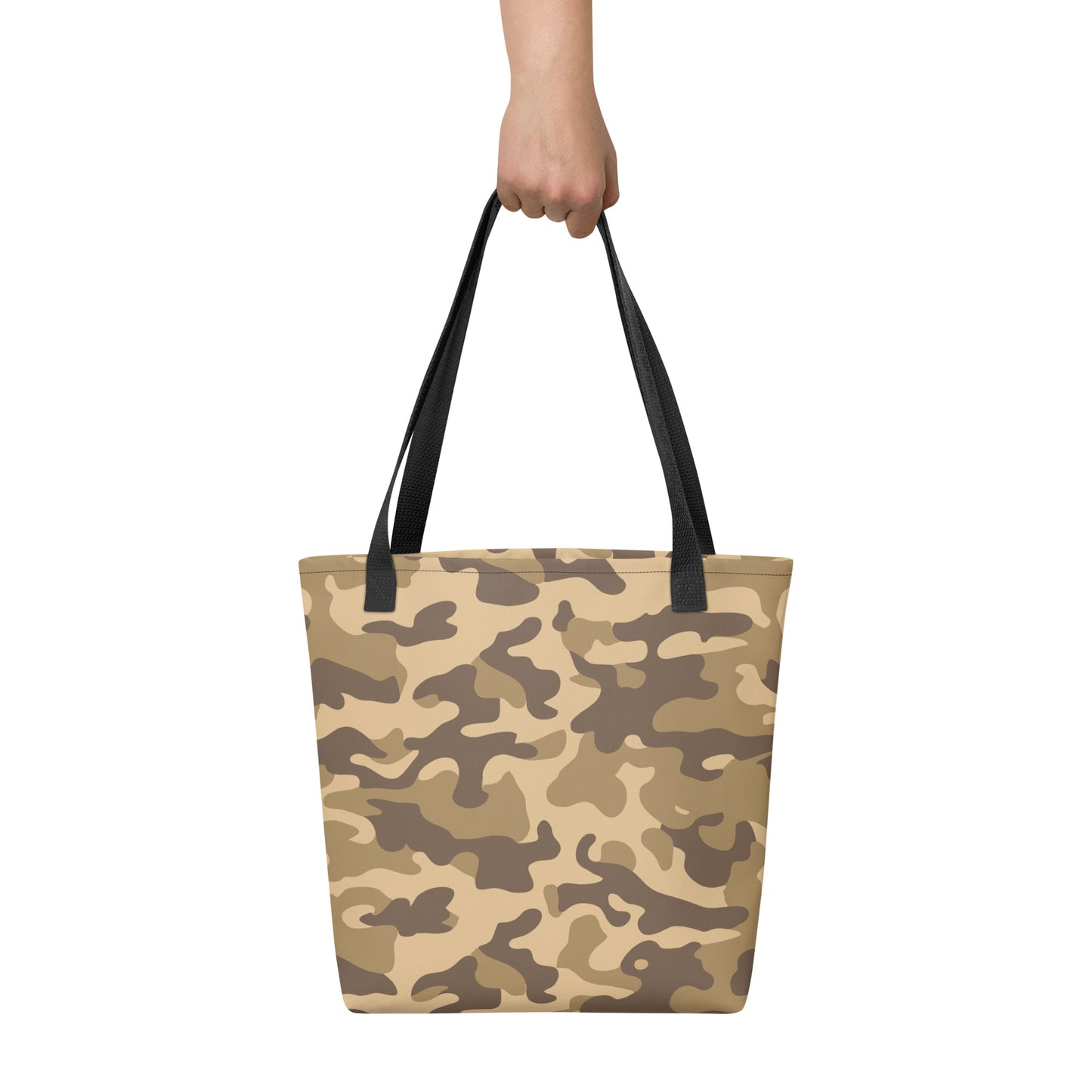 Camo Tote Bag | Khaki Camouflage