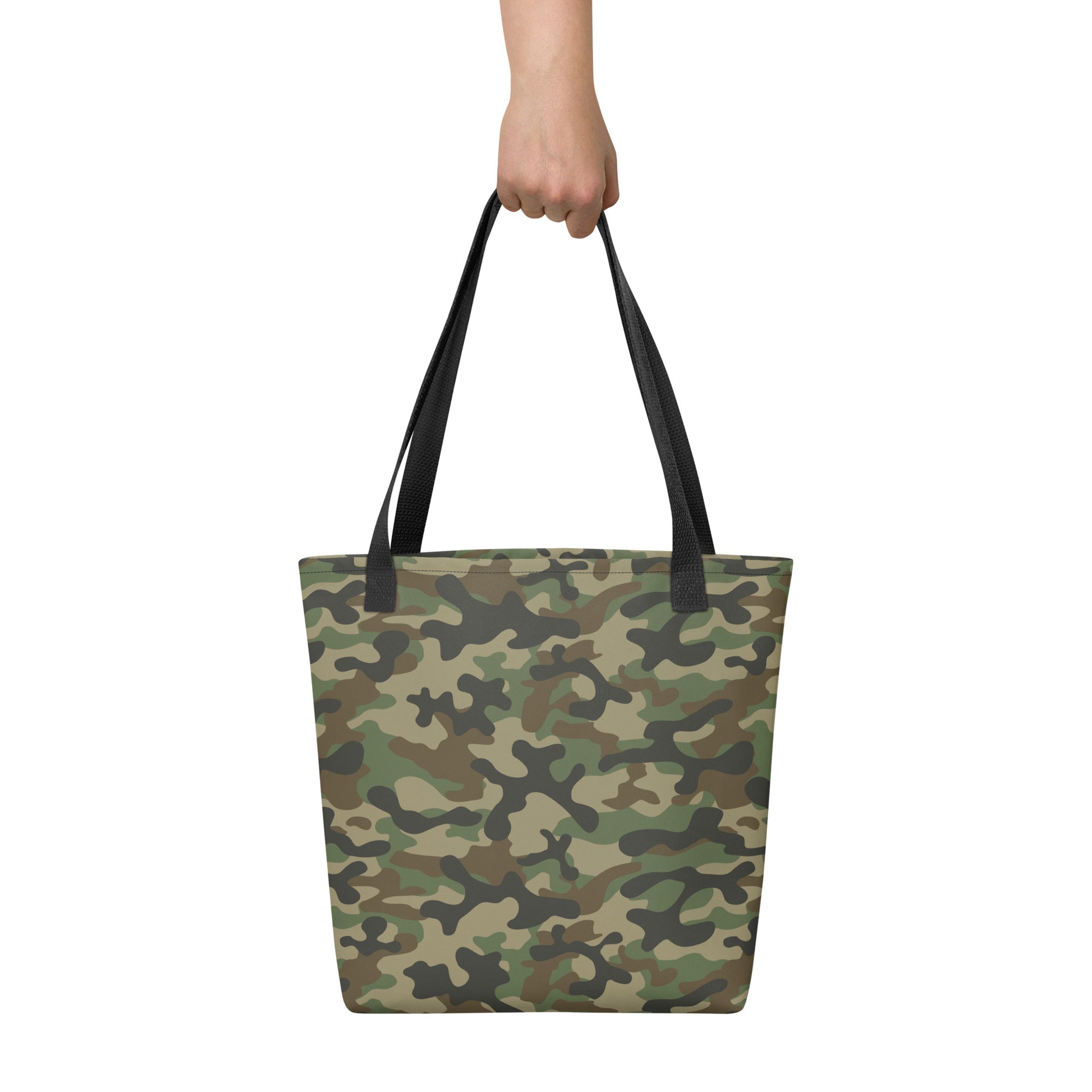 Camo Tote Bag | Military Brown Camouflage