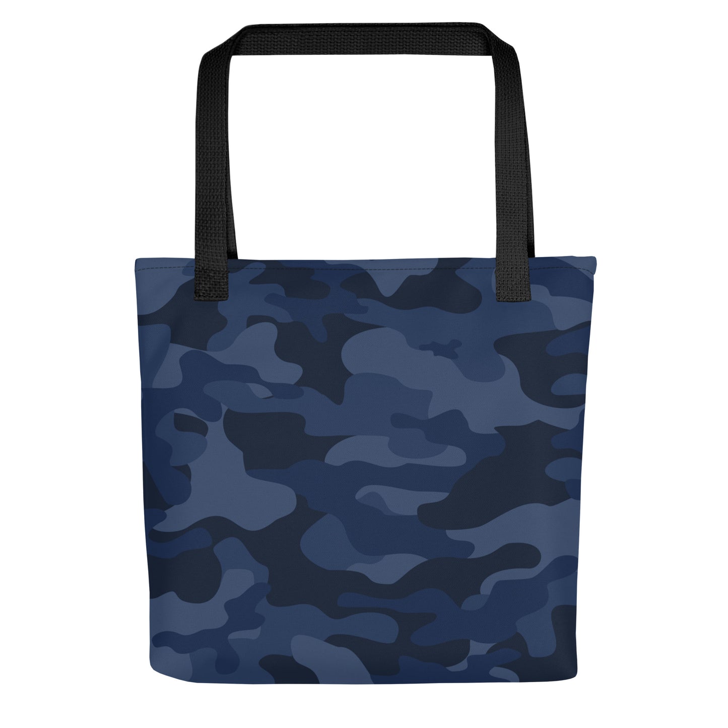 Camo Tote Bag | Deep Blue Camouflage