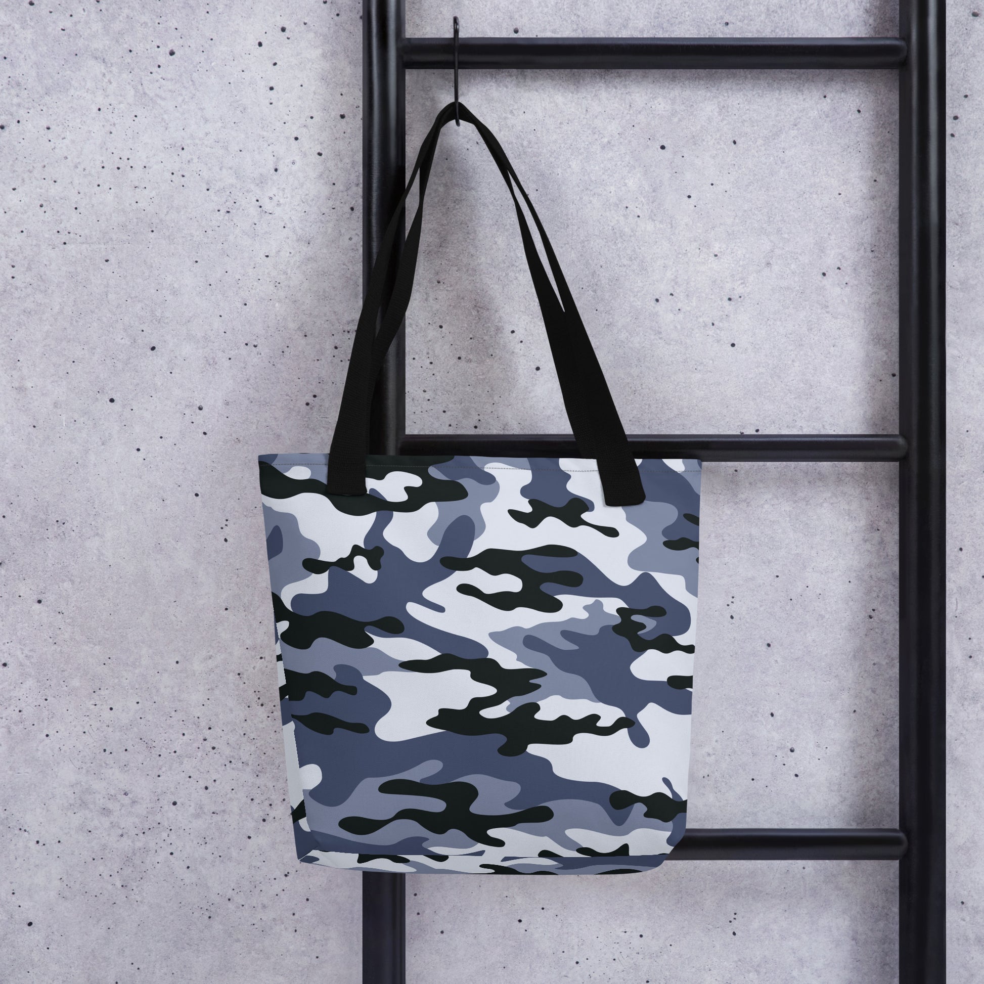 Camo Tote Bag | Light Blue Camouflage