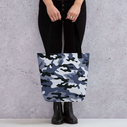 Camo Tote Bag | Light Blue Camouflage