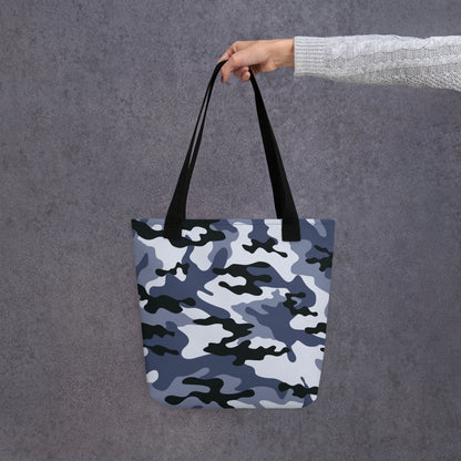 Camo Tote Bag | Light Blue Camouflage