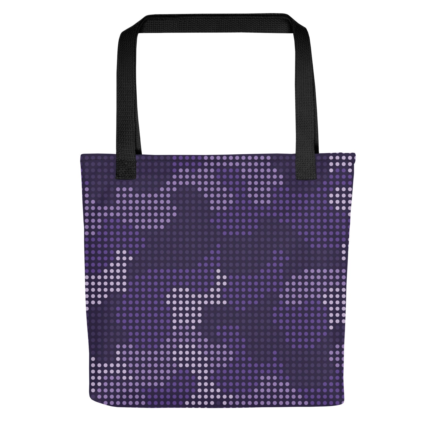 Camo Tote Bag | Blue Led Screen Camouflage