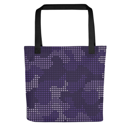 Camo Tote Bag | Blue Led Screen Camouflage