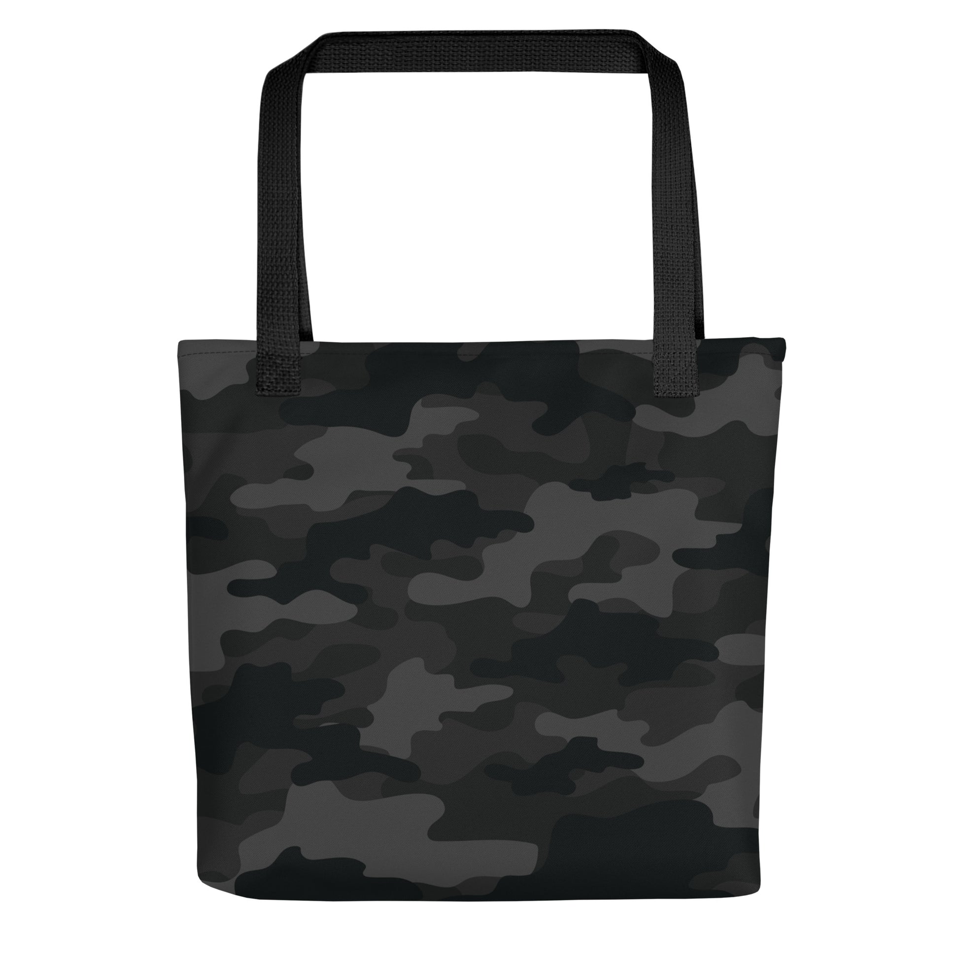 Camo Tote Bag | Black Camouflage