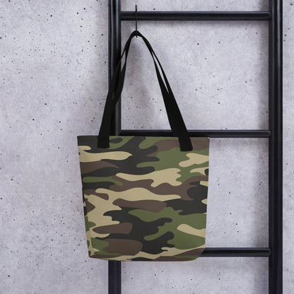 Camo Tote Bag | Classic Green Camouflage