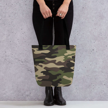 Camo Tote Bag | Classic Green Camouflage