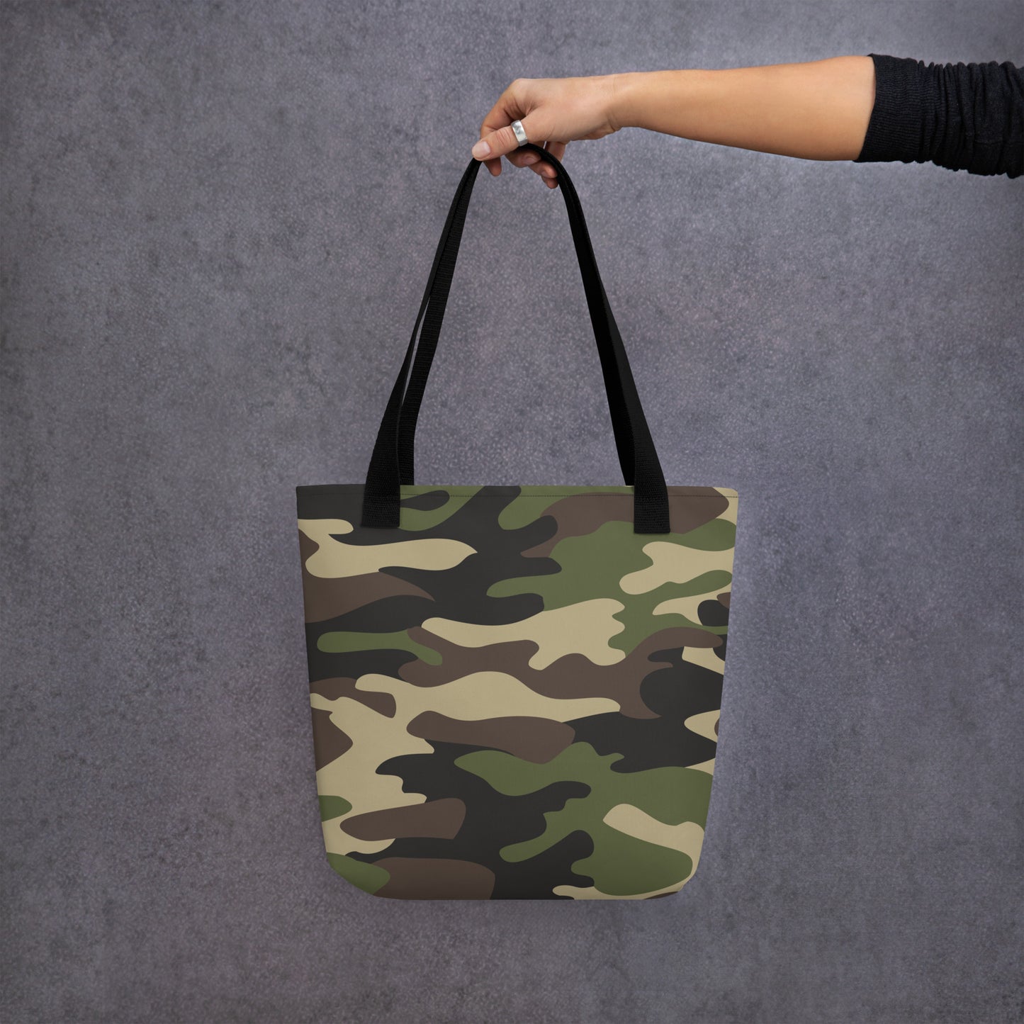 Camo Tote Bag | Classic Green Camouflage