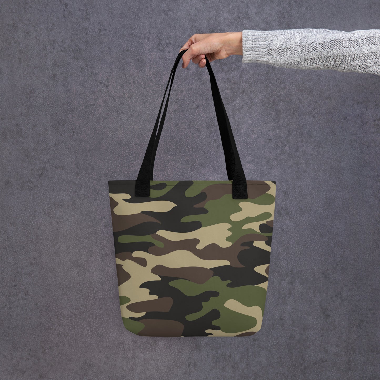 Camo Tote Bag | Classic Green Camouflage