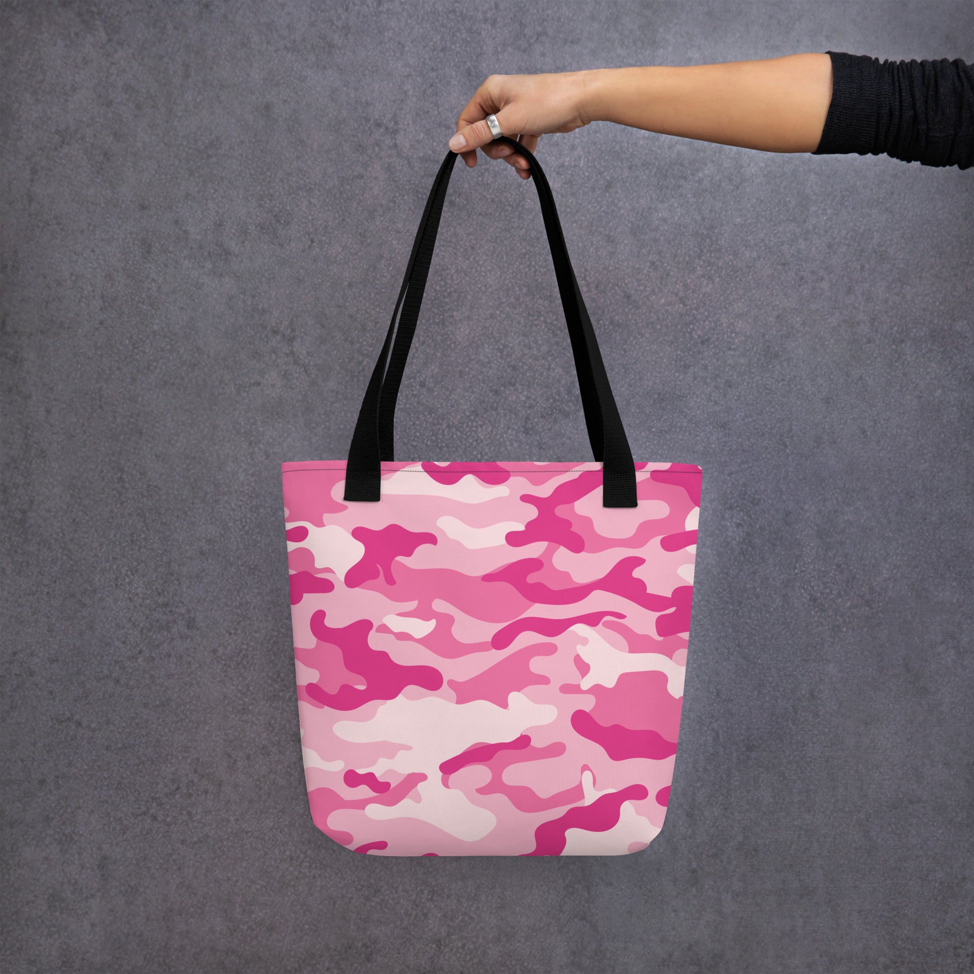 Camo Tote Bag | Lavender Pink Camouflage