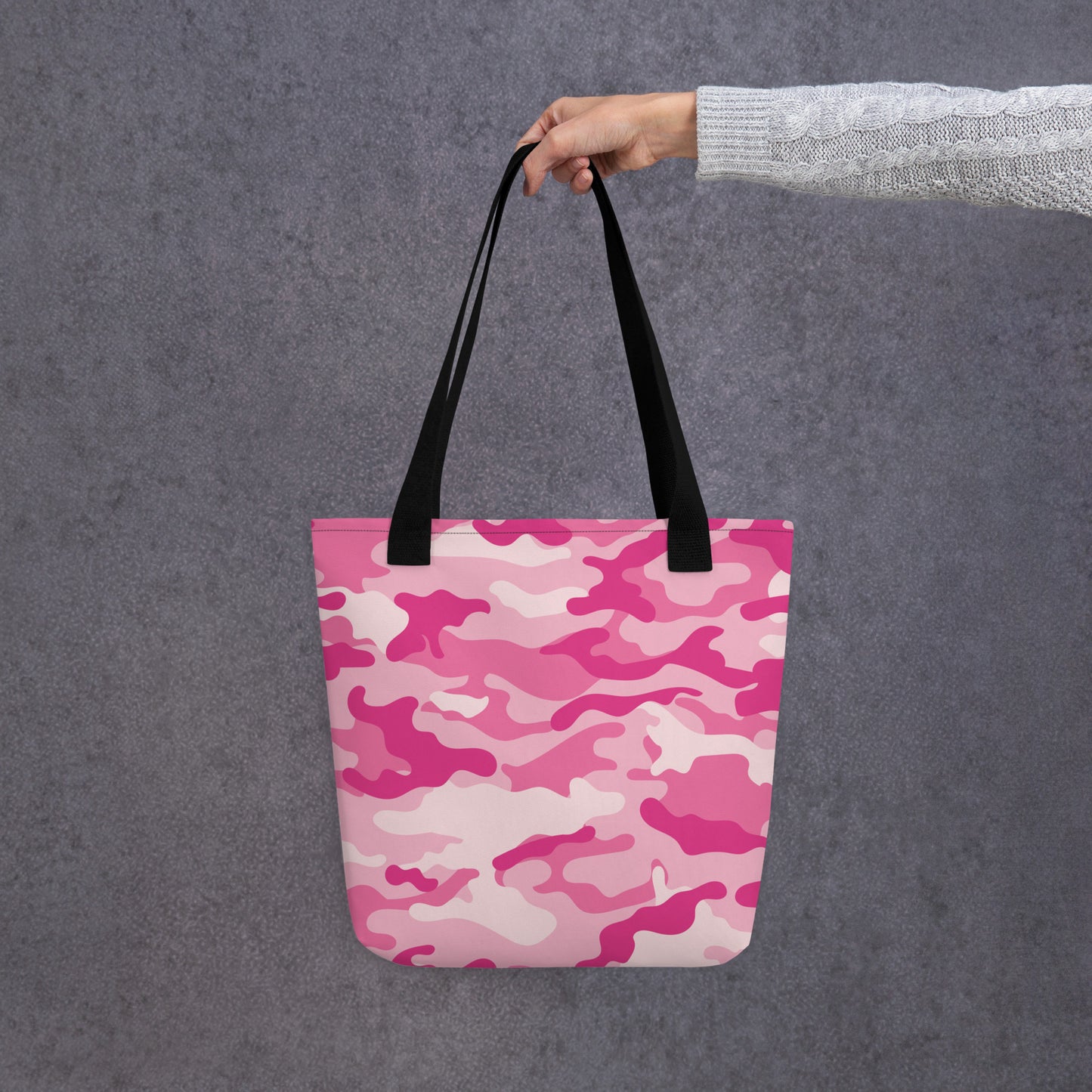 Camo Tote Bag | Lavender Pink Camouflage