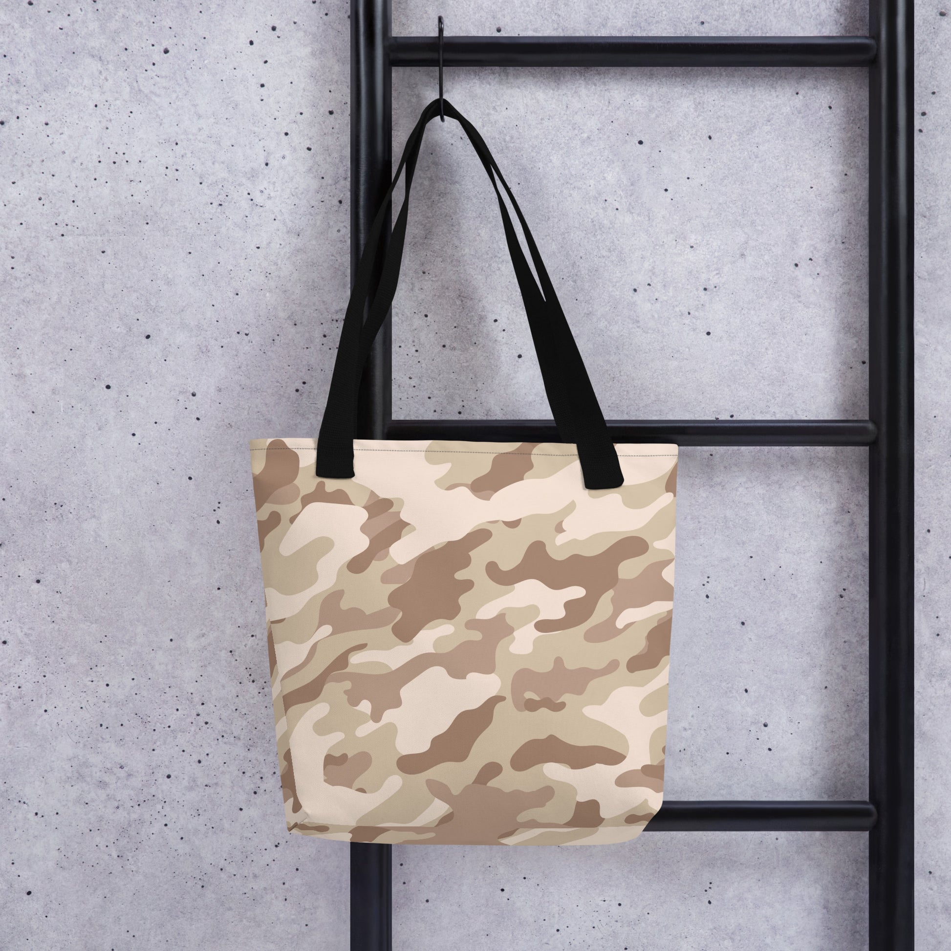 Camo Tote Bag | Brown Desert Camouflage