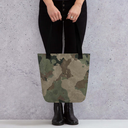 Camo Tote Bag | Dirty Old Brown Camouflage