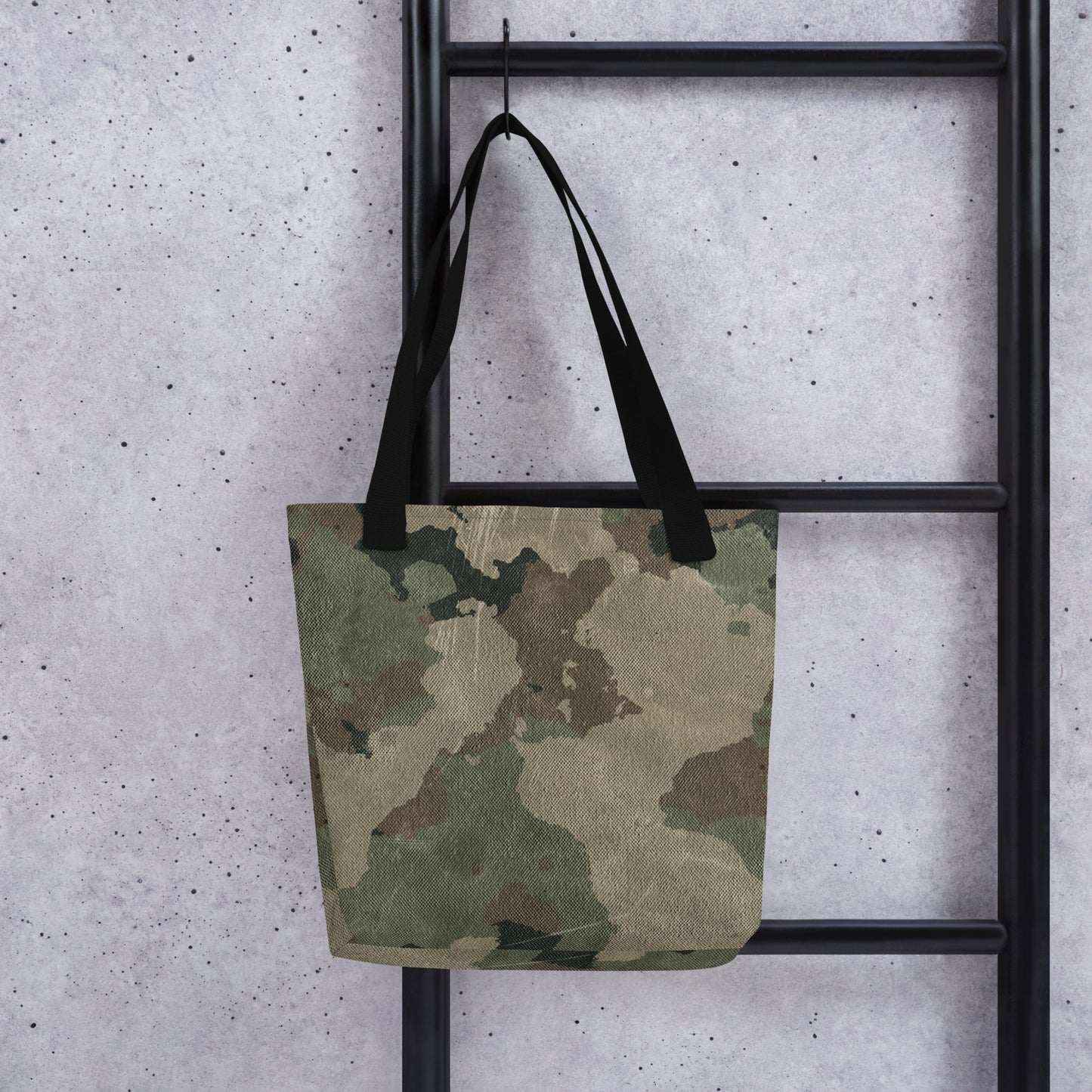 Camo Tote Bag | Dirty Old Brown Camouflage