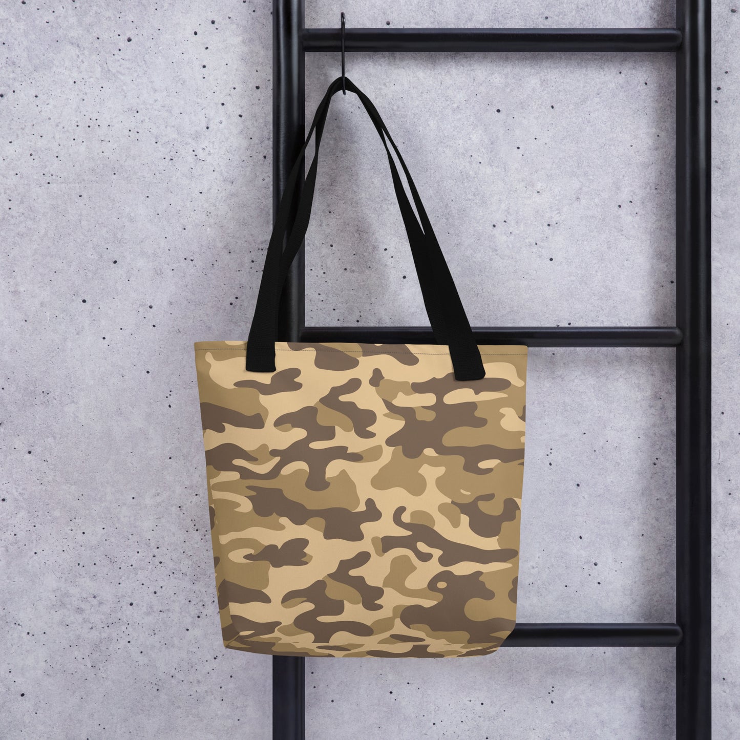 Camo Tote Bag | Khaki Camouflage